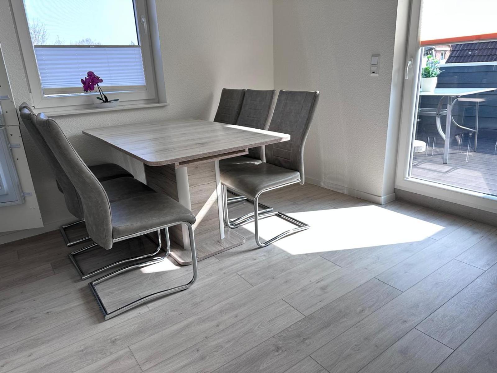Ferienhaus Bluetenzauber In Norddeich Luaran gambar