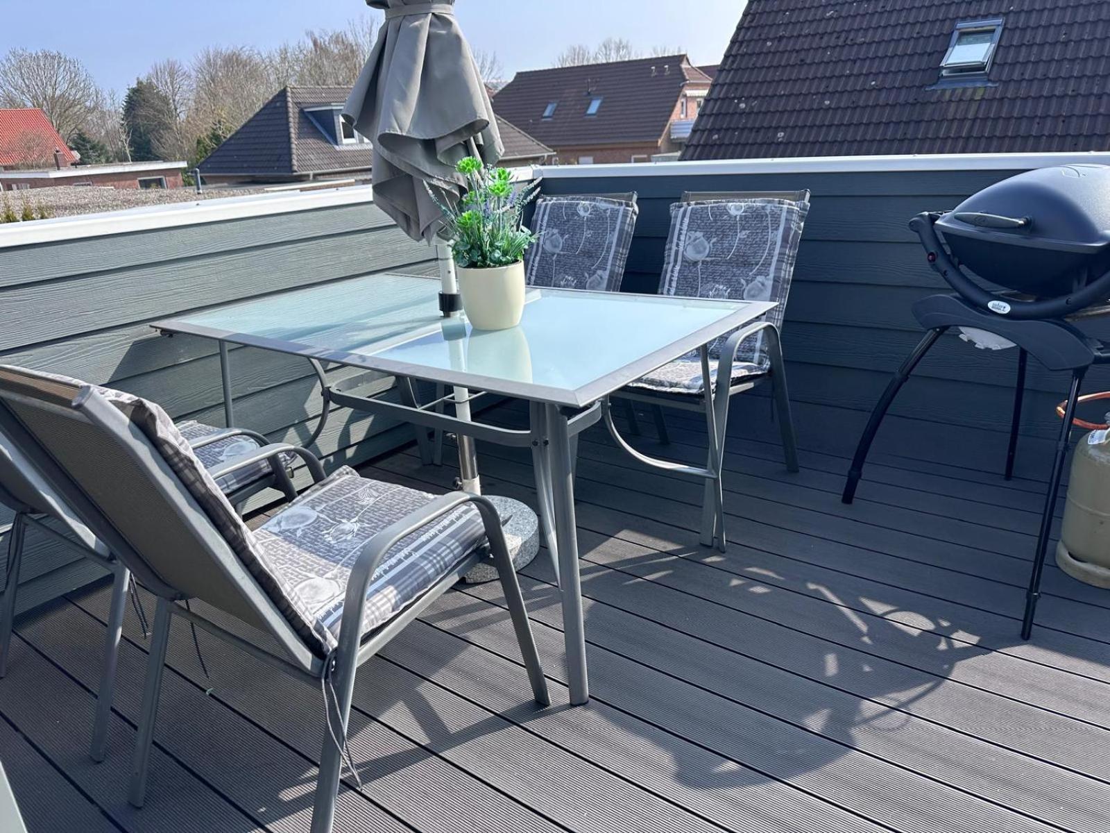 Ferienhaus Bluetenzauber In Norddeich Luaran gambar